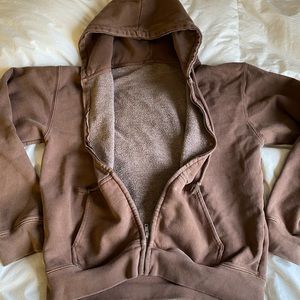 Brandy melville carla zip up
